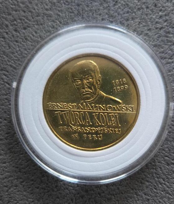2 złote, moneta z podobizną Ernesta Malinowskiego - Twórca