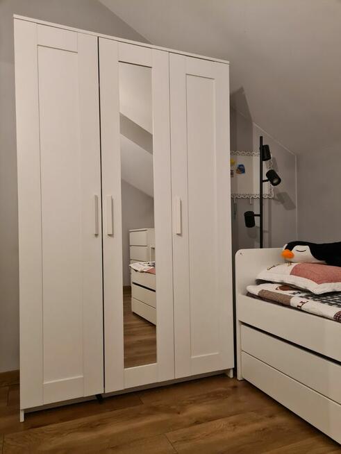 Okazja! Biały komplet mebli IKEA - zestaw do pokoju młodzież