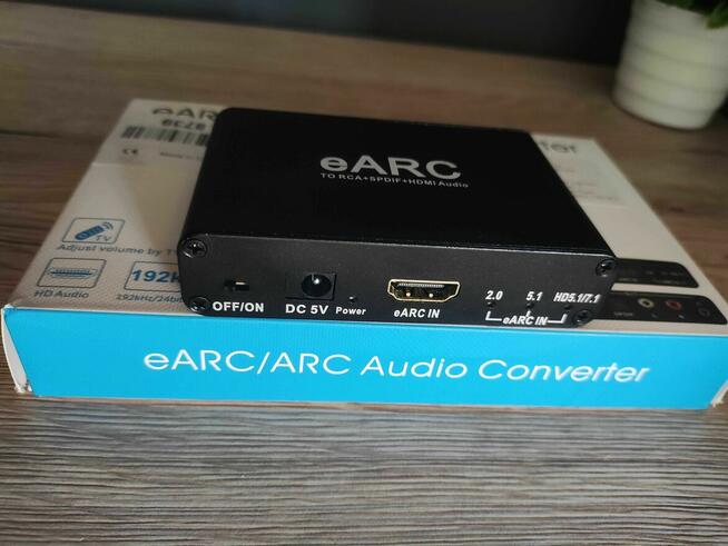 Konwerter ekstrakt Adapter audio HDMI RCA Chinch optyczne