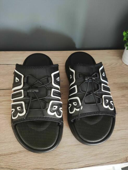 Klapki Sportowe sandały Męskie czarne laczki Air Max