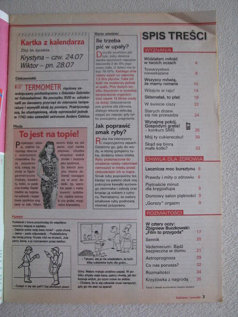 Sukcesy i porażki 2003 - 2019r