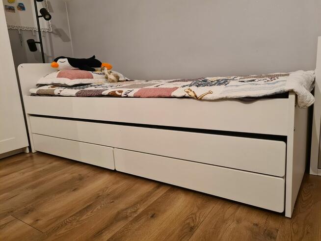 Okazja! Biały komplet mebli IKEA - zestaw do pokoju młodzież