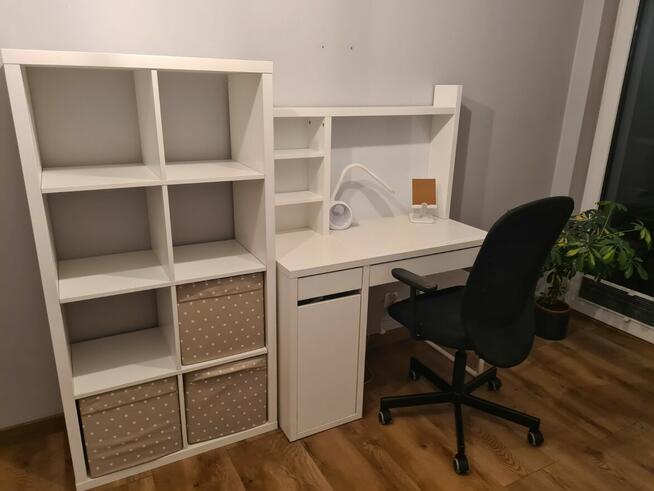 Okazja! Biały komplet mebli IKEA - zestaw do pokoju młodzież