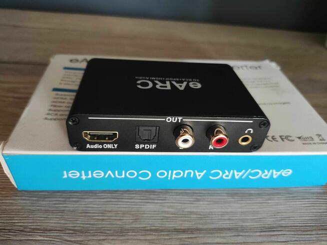 Konwerter ekstrakt Adapter audio HDMI RCA Chinch optyczne