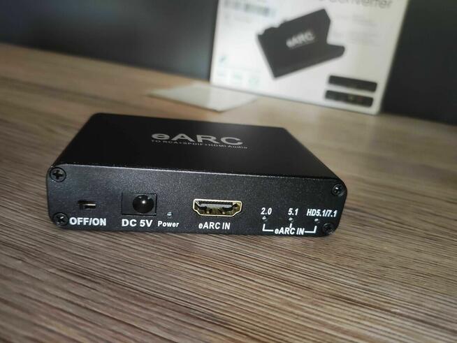 Konwerter ekstrakt Adapter audio HDMI RCA Chinch optyczne