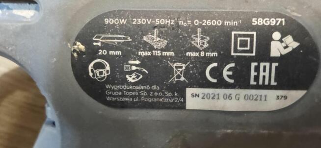 Piła szablasta GRAPHITE 900 W