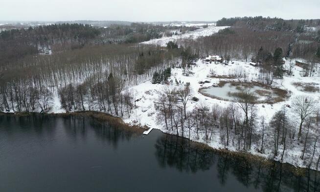 Klimatyczny dom z działką nad jeziorem Marąg