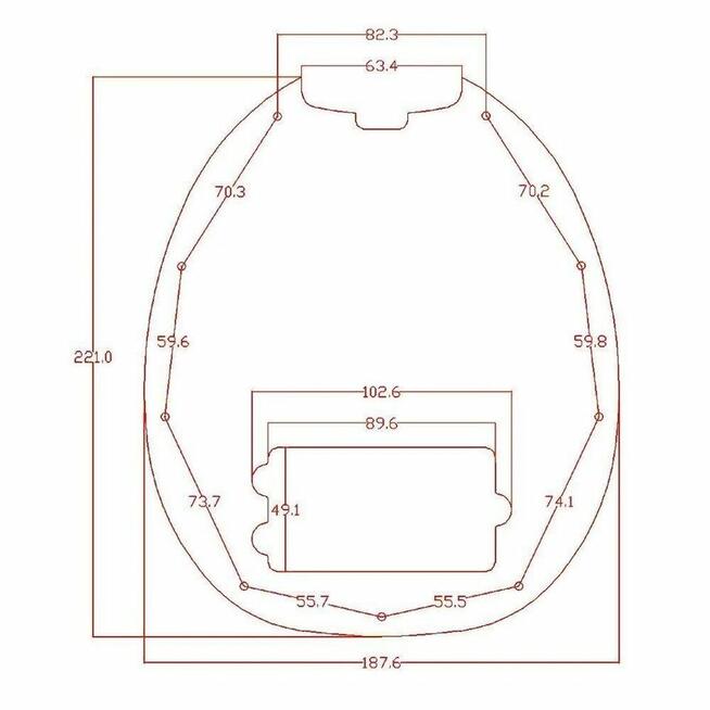 Kaish Music Pickguard bas Sterling StingRay 4 White