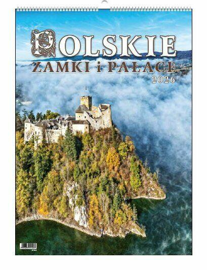 Kalendarze 2026 13 kartek faceci zamki lub zwierzaki