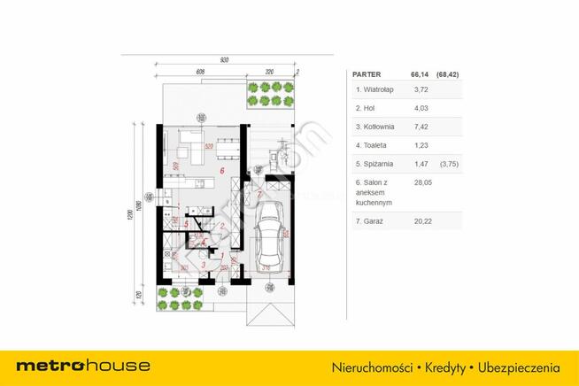 Nowoczesny bliźniak z garażem Sedranki, Olecko