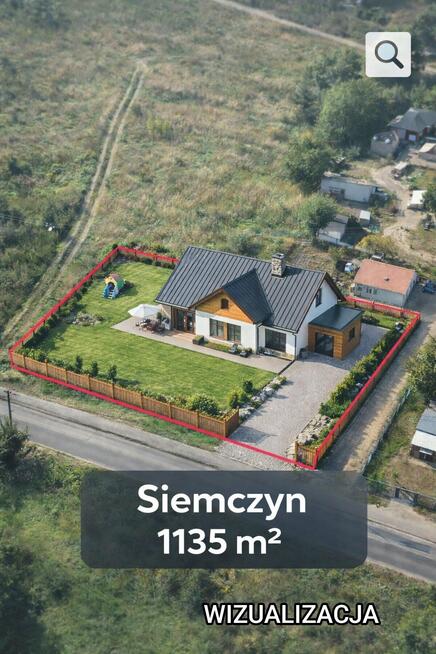 Działka Siemczyn gm. Kozielice