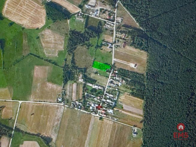 Działka budowlana Kosmaty Borek gm. Czarna Białostocka,