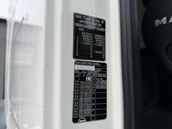 man tgx 26.510 3 osie,