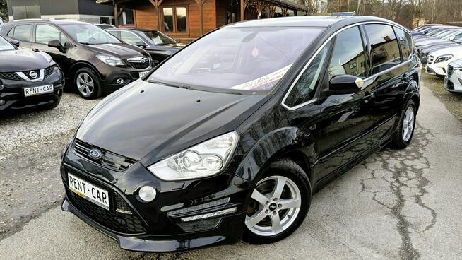 Ford S-Max 2.0TDCi*136PS*TITANIUM S*OPŁACONY*Bezwypadkowy Alcantara Navi*Serwis*