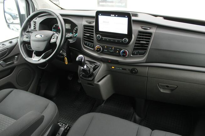 Ford Transit Custom Długi 9-osobowy 130KM SalonPL FV23% Android Tempomat Nowy Rozrząd