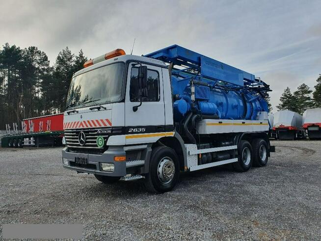 Mercedes 2635 WUKO KROLL RECYKLING 6x4 DO CZYSZCZENIA KANAŁÓW I rejestracja 2000