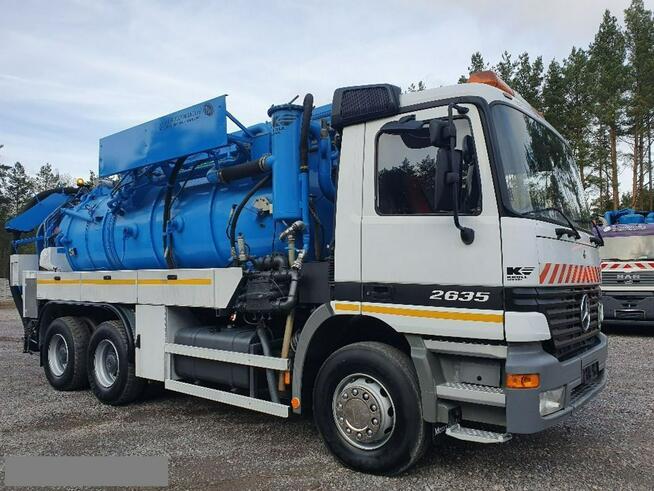 Mercedes 2635 WUKO KROLL RECYKLING 6x4 DO CZYSZCZENIA KANAŁÓW I rejestracja 2000