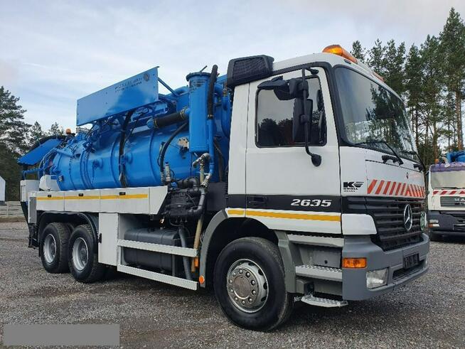 Mercedes 2635 WUKO KROLL RECYKLING 6x4 DO CZYSZCZENIA KANAŁÓW I rejestracja 2000