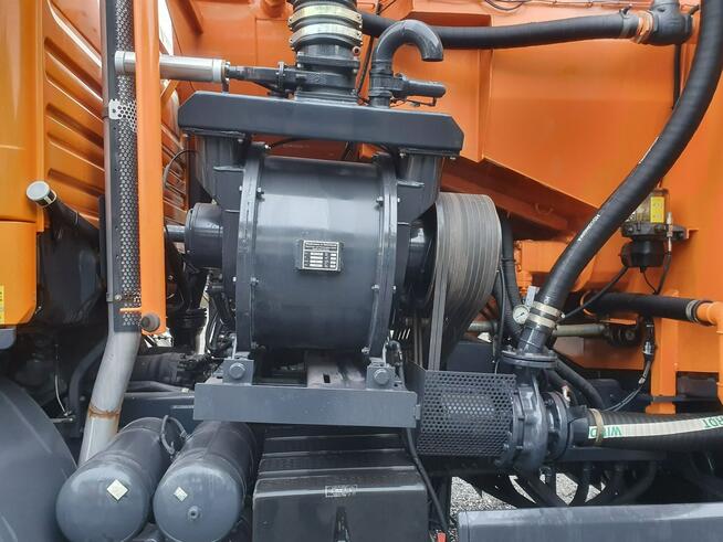 MAN WUKO Wiedemann Super 3000 z recyklingiem 6x4 wynajem WUKO asenizacyjny separator beczka odpady r