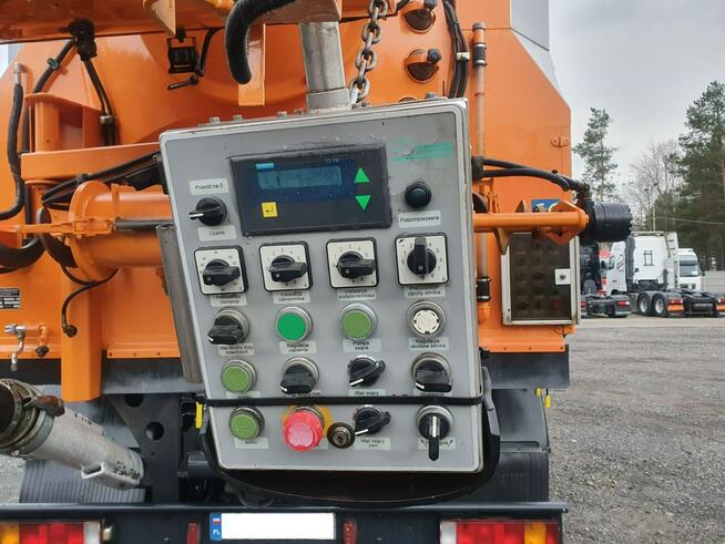 MAN WUKO Wiedemann Super 3000 z recyklingiem 6x4 wynajem WUKO asenizacyjny separator beczka odpady r