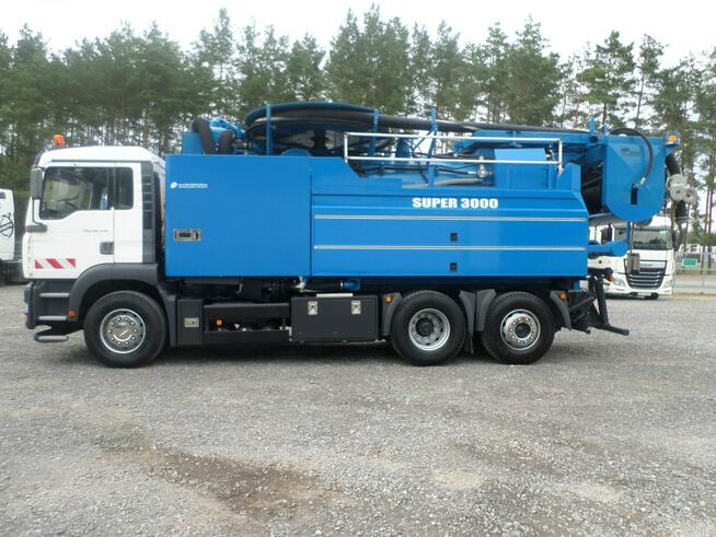 MAN WUKO Wiedemann Super 3000 z recyklingiem PRZEBIEG 53 777 km !!!! wynajem WUKO asenizacyjny separ