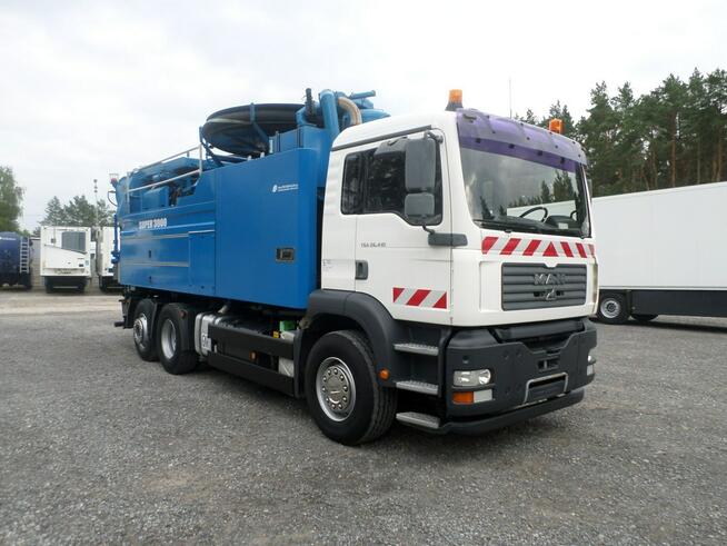 MAN WUKO Wiedemann Super 3000 z recyklingiem PRZEBIEG 53 777 km !!!! wynajem WUKO asenizacyjny separ