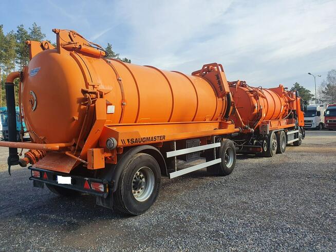 Actros 2531 Kroll + przyczepa asenizacyjna mały bębnen wysokociśnieiow