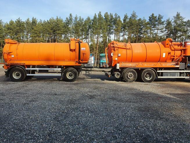 Actros 2531 Kroll + przyczepa asenizacyjna mały bębnen wysokociśnieiow