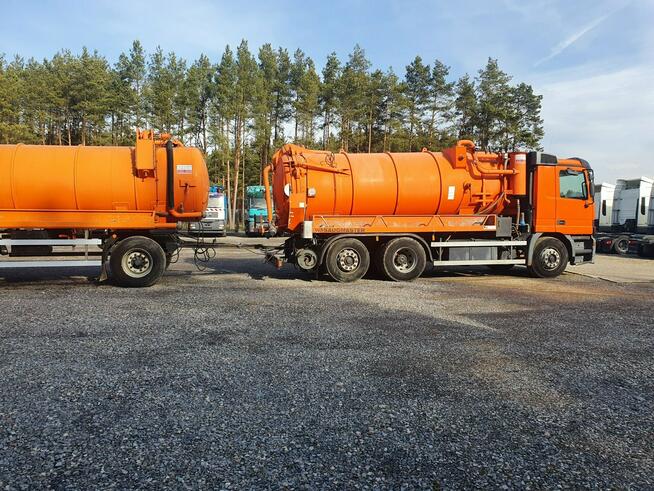 Actros 2531 Kroll + przyczepa asenizacyjna mały bębnen wysokociśnieiow