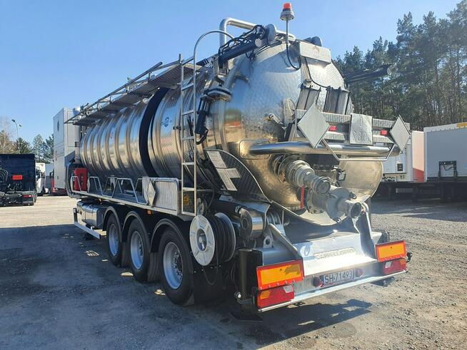Scania CAPPELLOTTO CAP2500 WUKO ADR kwasówka autocysterna ADR asenizacyjny separator beczka odpady c