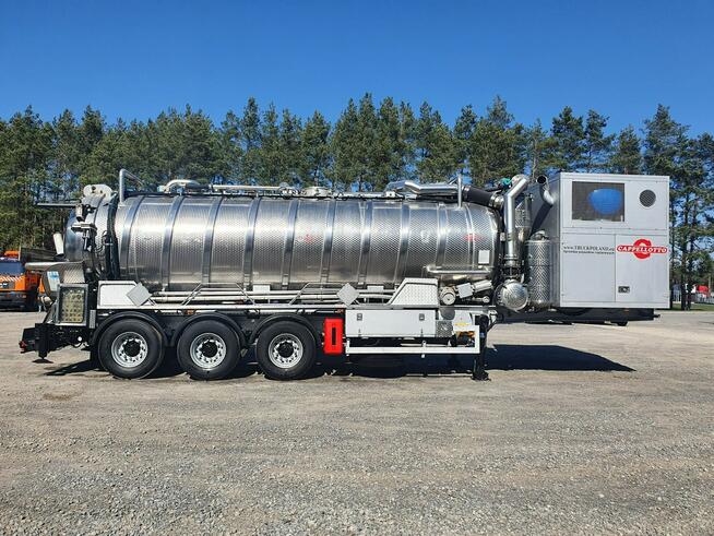 Scania CAPPELLOTTO CAP2500 WUKO ADR kwasówka autocysterna ADR asenizacyjny separator beczka odpady c