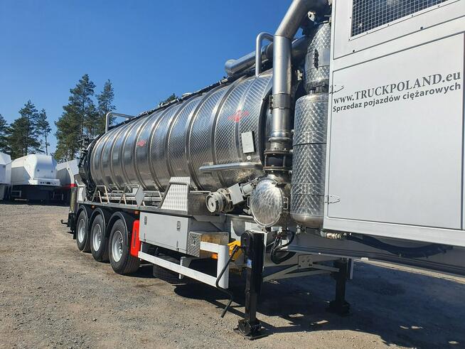 Scania CAPPELLOTTO CAP2500 WUKO ADR kwasówka autocysterna ADR asenizacyjny separator beczka odpady c