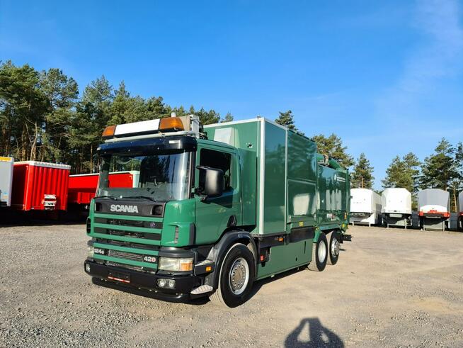 Scania DISAB Saugbagger odkurzacz koparka ssąca substancje sypkie WUKO zasysanie cementu piasku żwir