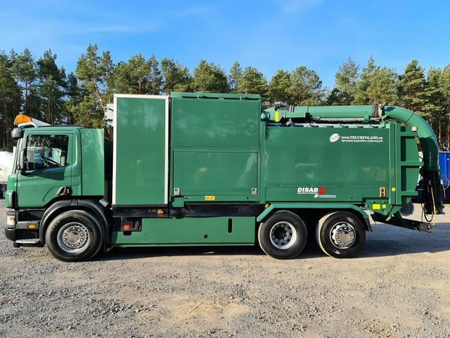 Scania DISAB Saugbagger odkurzacz koparka ssąca substancje sypkie WUKO zasysanie cementu piasku żwir