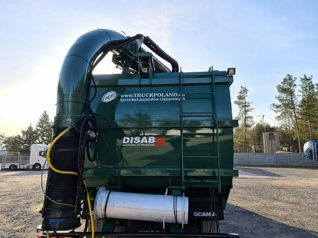 Scania DISAB Saugbagger odkurzacz koparka ssąca substancje sypkie WUKO zasysanie cementu piasku żwir
