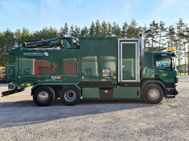 Scania DISAB Saugbagger odkurzacz koparka ssąca substancje sypkie WUKO zasysanie cementu piasku żwir