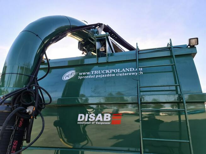 Scania DISAB Saugbagger odkurzacz koparka ssąca substancje sypkie WUKO zasysanie cementu piasku żwir