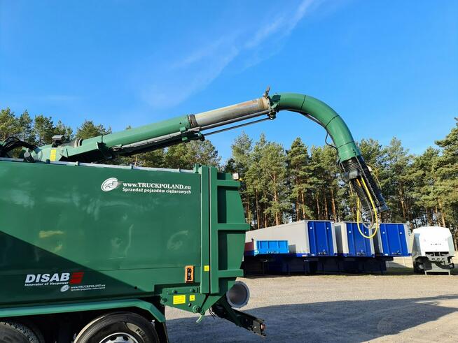 Scania DISAB Saugbagger odkurzacz koparka ssąca substancje sypkie WUKO zasysanie cementu piasku żwir