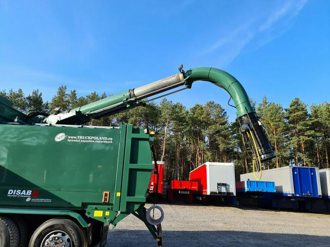 Scania DISAB Saugbagger odkurzacz koparka ssąca substancje sypkie WUKO zasysanie cementu piasku żwir