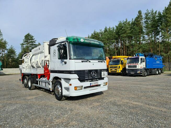 Mercedes ADR WUKO KROLL KOMBI DO CZYSZCZENIA KANAŁÓW ADR asenizacyjny separator beczka odpady czyszc