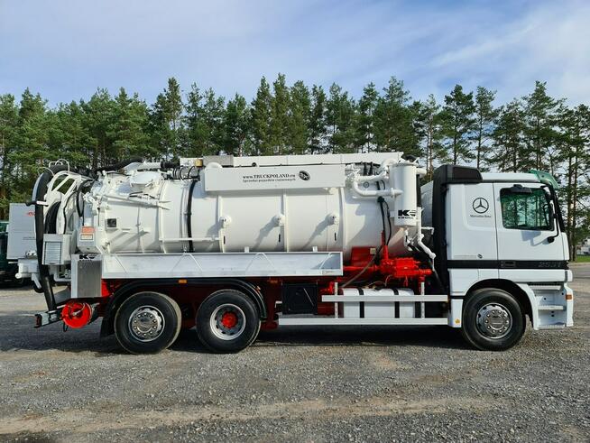 Mercedes ADR WUKO KROLL KOMBI DO CZYSZCZENIA KANAŁÓW ADR asenizacyjny separator beczka odpady czyszc