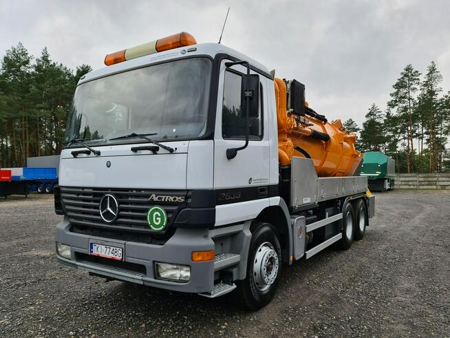 Mercedes WUKO KROLL Water recycling DO CZYSZCZENIA KANAŁÓW WUKO asenizacyjny separator beczka odpady