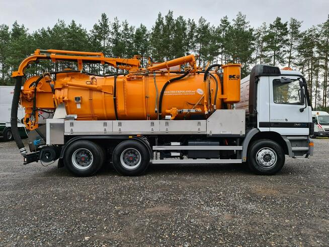 Mercedes WUKO KROLL Water recycling DO CZYSZCZENIA KANAŁÓW WUKO asenizacyjny separator beczka odpady