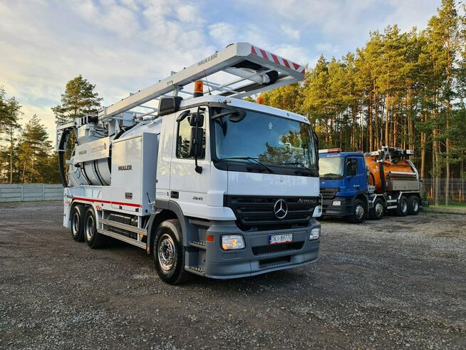 Mercedes ACTROS 6x4 WUKO do zbierania odpadów płynnych separatorów WUKO asenizacyjny separator beczk