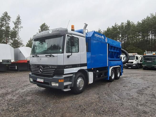 Mercedes 2631 6x4 RSP FM 8 SK odkurzacz koparka ssąca substancje sypkie Saugbagger 6x4 RSP FM 8 SK o