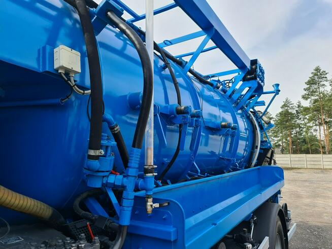 Mercedes KROLL- HELMERS WUKO DO CZYSZCZENIA KANAŁÓW wynajem WUKO asenizacyjny separator beczka odpad