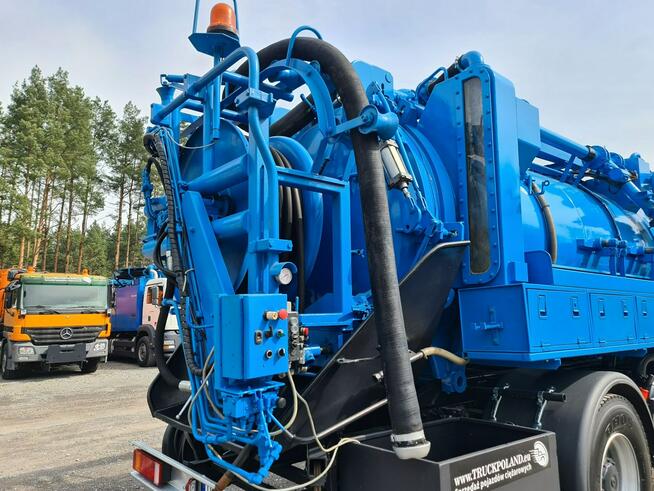 Mercedes KROLL- HELMERS WUKO DO CZYSZCZENIA KANAŁÓW wynajem WUKO asenizacyjny separator beczka odpad