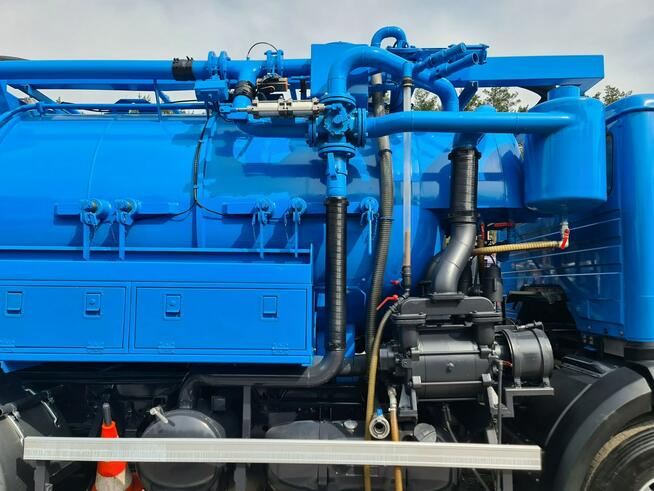 Mercedes KROLL- HELMERS WUKO DO CZYSZCZENIA KANAŁÓW wynajem WUKO asenizacyjny separator beczka odpad