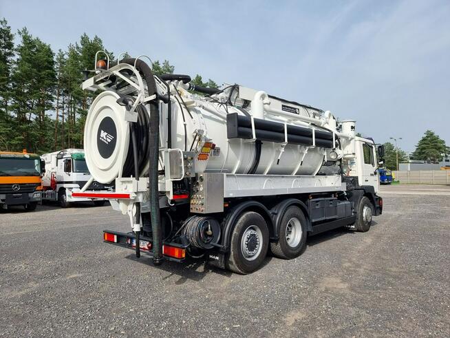MAN WUKO KROLL KOMBI DO CZYSZCZENIA KANAŁÓW wynajem WUKO asenizacyjny separator beczka odpady
