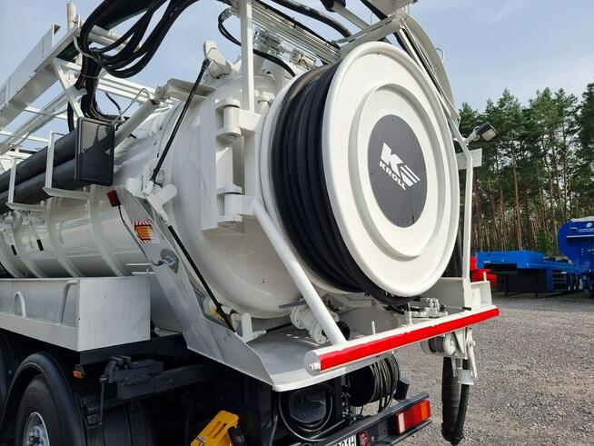 MAN WUKO KROLL KOMBI DO CZYSZCZENIA KANAŁÓW wynajem WUKO asenizacyjny separator beczka odpady